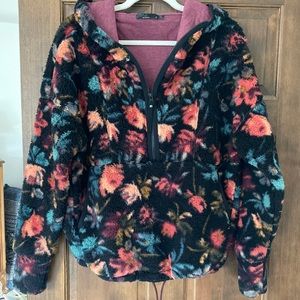 Prana half zip polar escape jacket